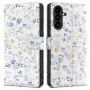 Tech-Protect Wallet Case for Samsung Galaxy A17 / A18 / A26 4G / 5G, Spring Flowers