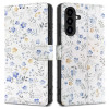Tech-Protect Wallet Case for Samsung Galaxy A17 / A18 / A26 4G / 5G, Spring Flowers
