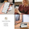 Tech-Protect Wallet Case for Samsung Galaxy A17 / A18 / A26 4G / 5G, Spring Flowers