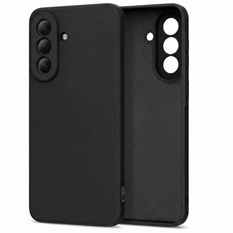 Tech-Protect Icon Silicone Case for Samsung Galaxy A17 / A18 4G / 5G, Black (THP4642)
