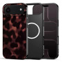 Tech-Protect Lamano MagSafe Case for Apple iPhone Air, Black and Red