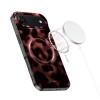 Tech-Protect Lamano MagSafe Case for Apple iPhone Air, Black and Red