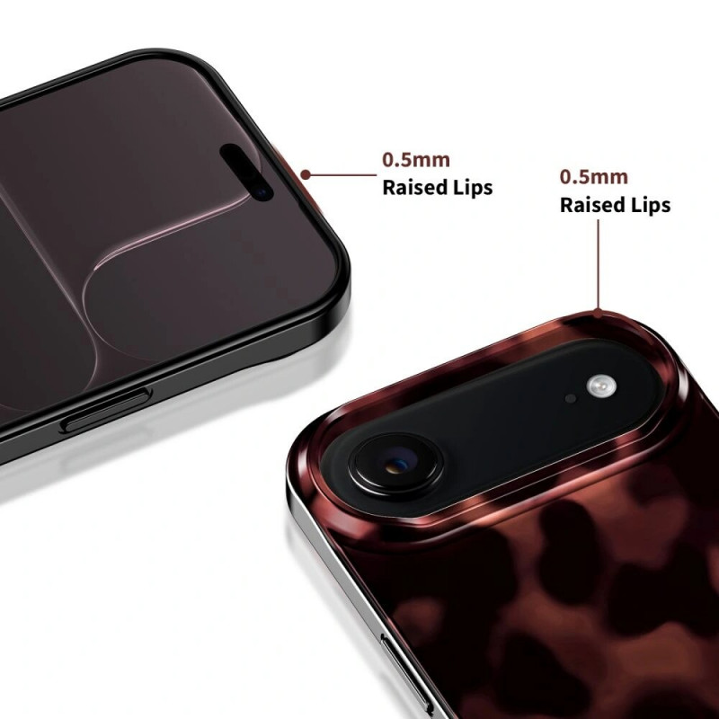 Tech-Protect Lamano MagSafe Case for Apple iPhone Air, Black and Red