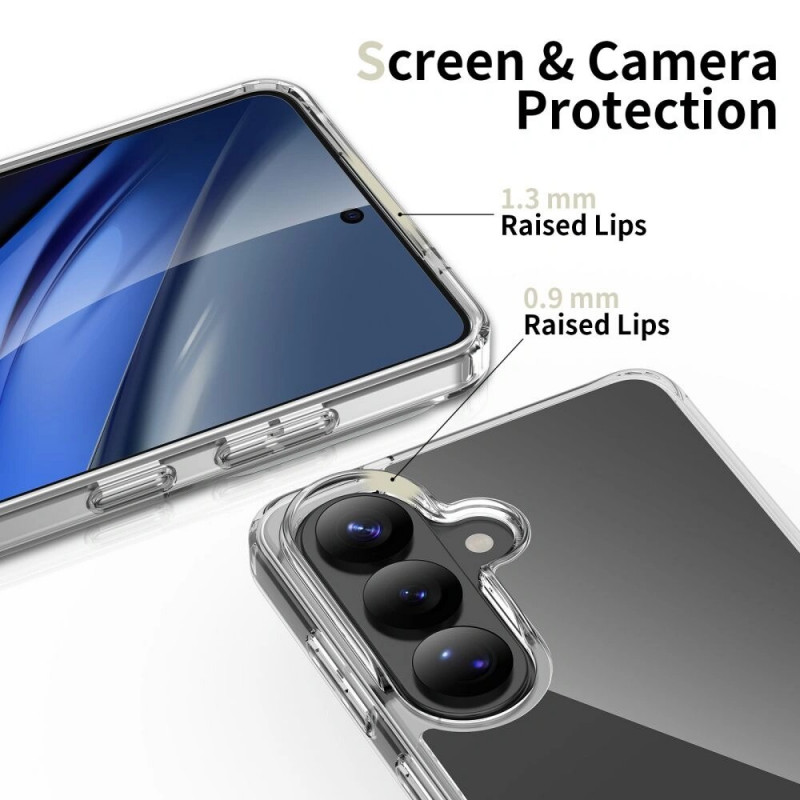 Tech-Protect FlexAir Hybrid Case for Samsung Galaxy S26+, Clear