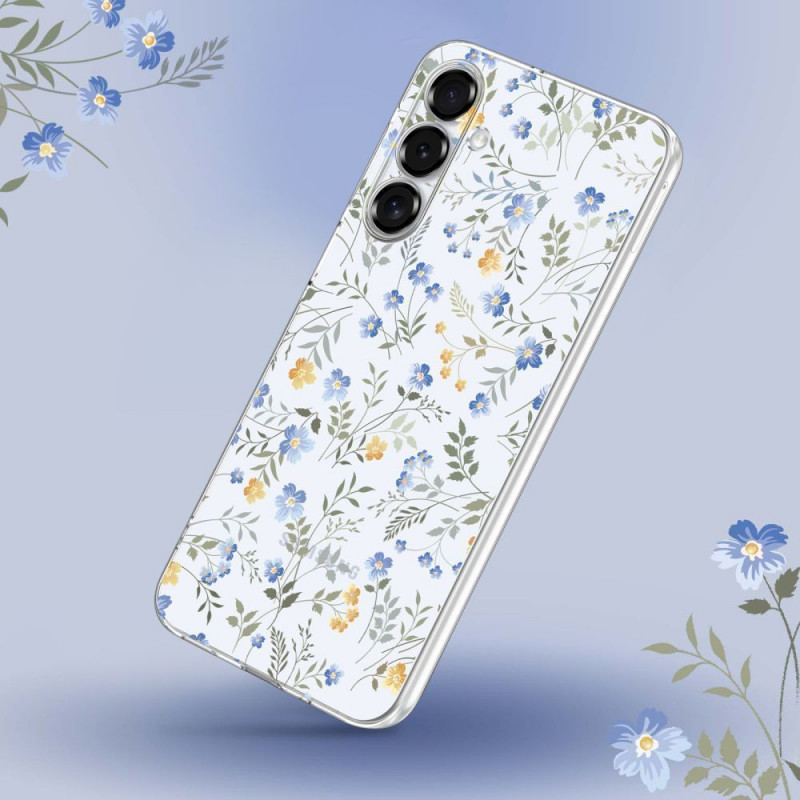 Tech-Protect FlexAir Case for Xiaomi Redmi 15C / Poco C85 (173 mm), Daisies with Leaves