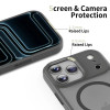 Tech-Protect Magmat MagSafe Case for Apple iPhone 17 Pro, Matte Crayon Grey