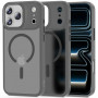 Tech-Protect Magmat MagSafe Case for Apple iPhone 17 Pro Max, Matte Crayon Grey