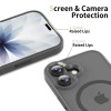 Tech-Protect Magmat MagSafe Case THP4950 for Apple iPhone 17, Matte Crayon Grey