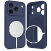 Tech-Protect Silicone MagSafe Case for Apple iPhone 17 Pro, Deep Blue