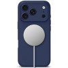 Tech-Protect Silicone MagSafe Case for Apple iPhone 17 Pro Max, Deep Blue