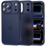 Tech-Protect Magmat Case for Apple iPhone 17 Pro, Matte Deep Blue