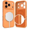 Tech-Protect Silicone MagSafe Case for Apple iPhone 17 Pro Max, Cosmic Orange