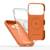 Tech-Protect Silicone MagSafe Case for Apple iPhone 17 Pro Max, Cosmic Orange