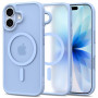 Tech-Protect MagMat MagSafe Case for Apple iPhone 17, Matte Mist Blue
