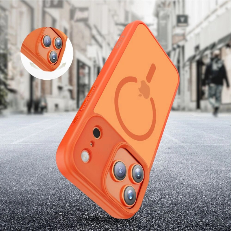 Tech-Protect Magmat MagSafe Case for Apple iPhone 17 Pro, Matte Cosmic Orange