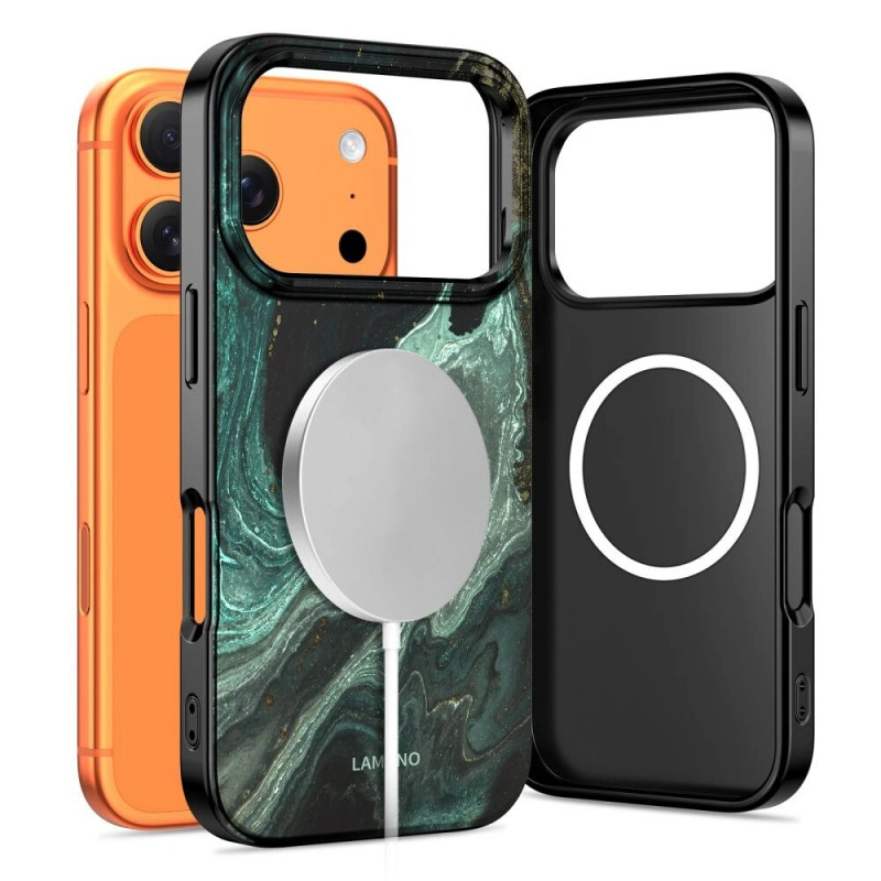 Tech-Protect Lamano MagSafe Case for Apple iPhone 17 Pro Max, Verde Aura