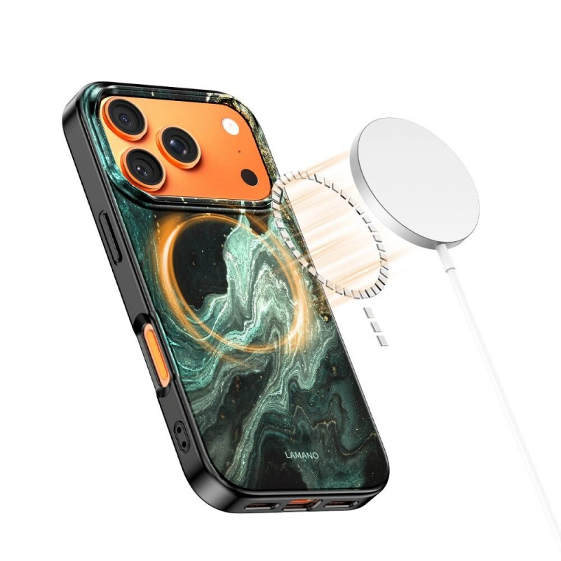 Tech-Protect Lamano MagSafe Case for Apple iPhone 17 Pro Max, Verde Aura