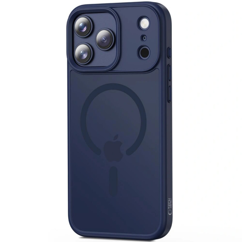Tech-Protect Magmat MagSafe Case for Apple iPhone 17 Pro, Matte Deep Blue