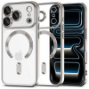 Tech-Protect MagFlex MagSafe Case for Apple iPhone 17 Pro, Shiny Silver