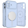 Tech-Protect Silicone MagSafe Case for Apple iPhone 17, Mist Blue
