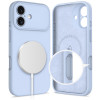 Tech-Protect Silicone MagSafe Case for Apple iPhone 17, Mist Blue