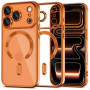 Tech-Protect MagFlex MagSafe Case for Apple iPhone 17 Pro, Shiny Cosmic Orange
