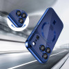 Tech-Protect MagFlex MagSafe Case for Apple iPhone 17 Pro, Shiny Deep Blue