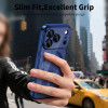 Tech-Protect MagFlex MagSafe Case for Apple iPhone 17 Pro, Shiny Deep Blue