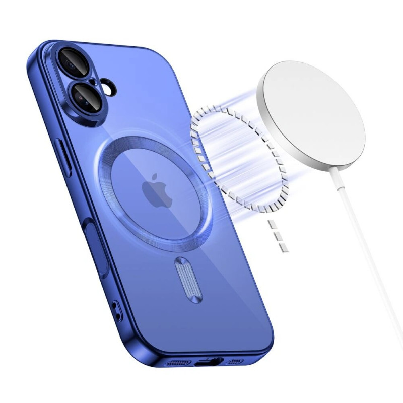 Tech-Protect MagFlex MagSafe Case for Apple iPhone 17, Shiny Mist Blue