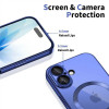 Tech-Protect MagFlex MagSafe Case for Apple iPhone 17, Shiny Mist Blue