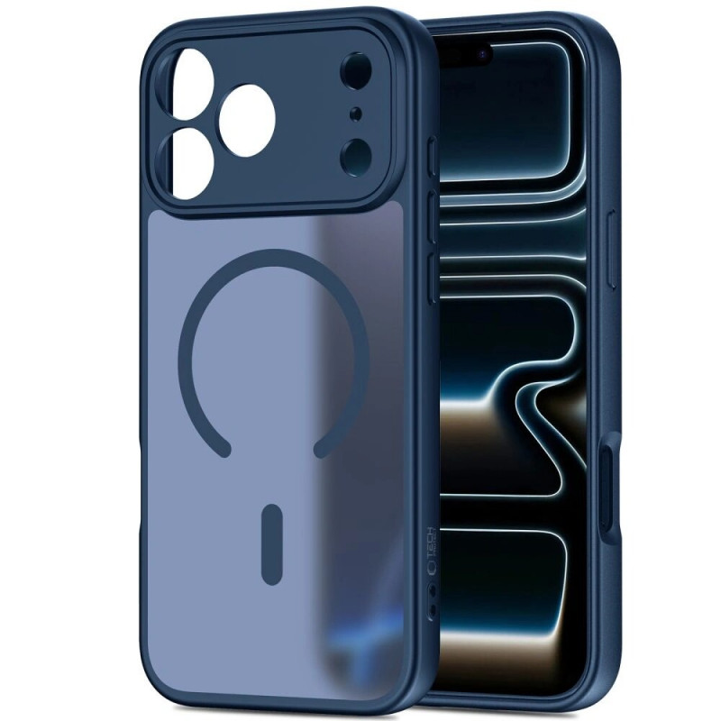 Tech-Protect BasicMag MagSafe Case for Apple iPhone 17 Pro Max, Matte Deep Blue
