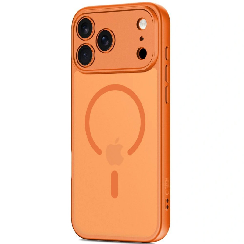 Tech-Protect BasicMag MagSafe Case for Apple iPhone 17 Pro Max, Matte Cosmic Orange