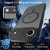 Tech-Protect BasicMag MagSafe Case for Apple iPhone 17 Pro, Matte Cosmic Orange