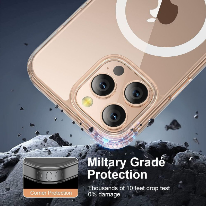 Tech-Protect TP Flex MagSafe Case for Apple iPhone 16 Pro Max, Clear