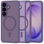 Tech-Protect Magmat MagSafe Case for Samsung Galaxy S26, Matte Cobalt Violet