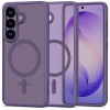Tech-Protect Magmat MagSafe Case for Samsung Galaxy S26, Matte Cobalt Violet