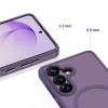 Tech-Protect Magmat MagSafe Case for Samsung Galaxy S26, Matte Cobalt Violet