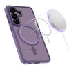 Tech-Protect Magmat MagSafe Case for Samsung Galaxy S26, Matte Cobalt Violet