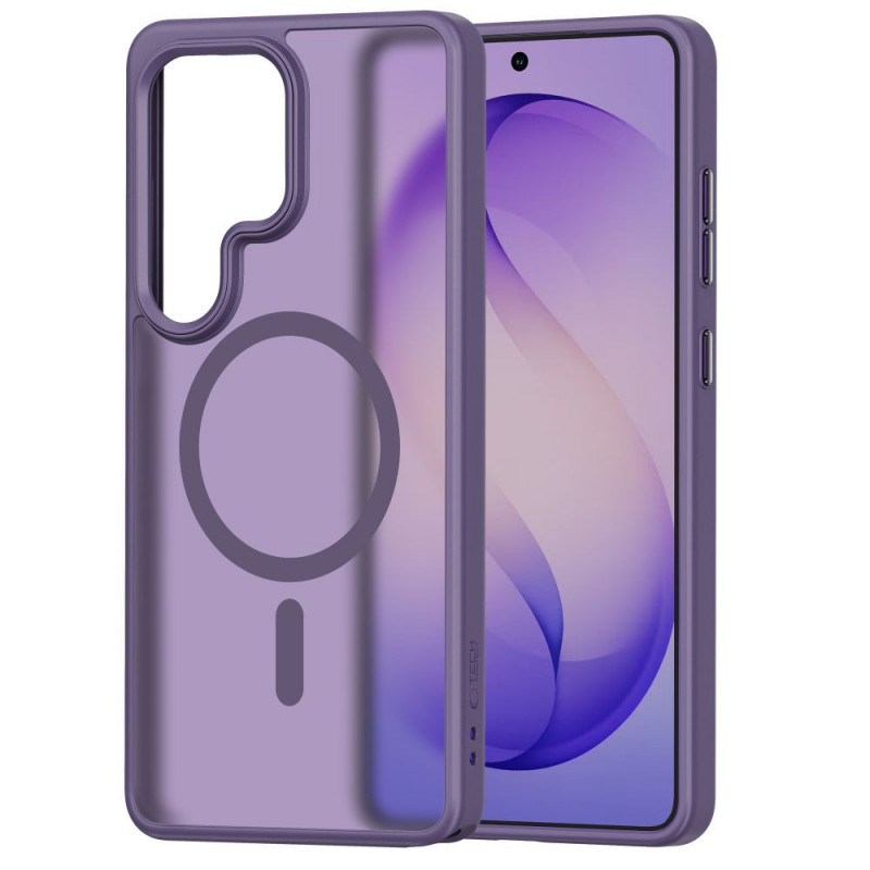 Tech-Protect Magmat MagSafe Case for Samsung Galaxy S26 Ultra, Matte Cobalt Violet