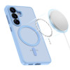 Tech-Protect Magmat MagSafe Case for Samsung Galaxy S26, Matte Sky Blue