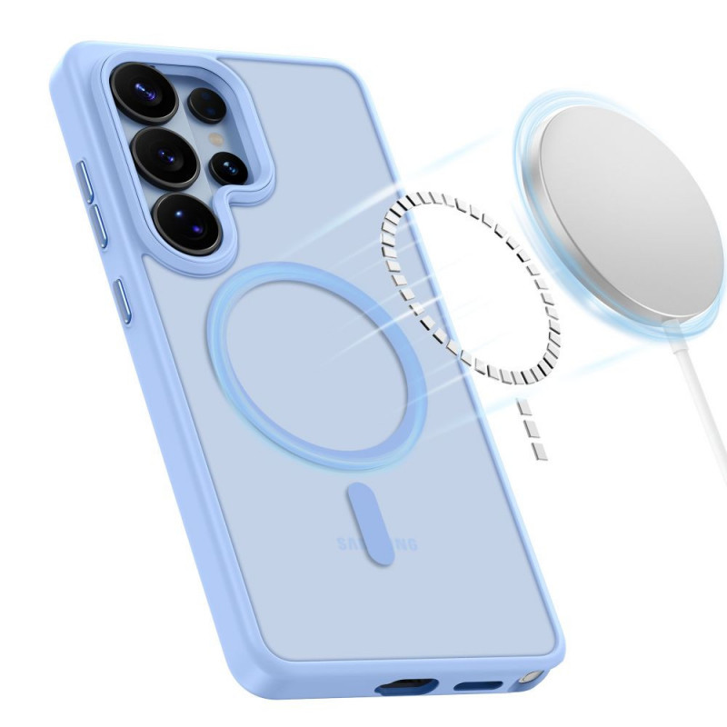 Tech-Protect Magmat MagSafe Case for Samsung Galaxy S26 Ultra, Matte Sky Blue