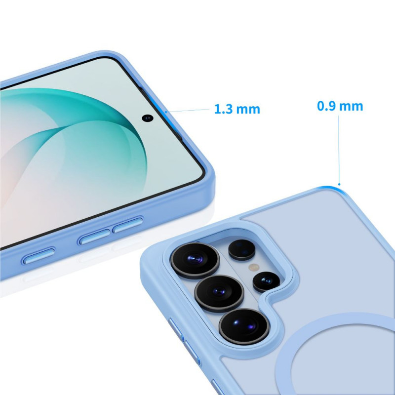 Tech-Protect Magmat MagSafe Case for Samsung Galaxy S26 Ultra, Matte Sky Blue