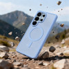 Tech-Protect Magmat MagSafe Case for Samsung Galaxy S26 Ultra, Matte Sky Blue