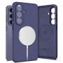 Tech-Protect Silicone MagSafe Case for Samsung Galaxy S26, Cobalt Violet
