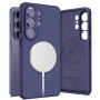 Tech-Protect Silicone MagSafe Case for Samsung Galaxy S26 Ultra, Cobalt Violet