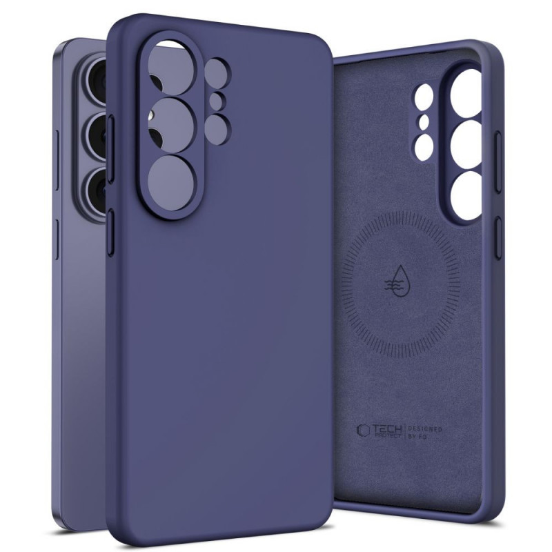 Tech-Protect Silicone MagSafe Case for Samsung Galaxy S26 Ultra, Cobalt Violet