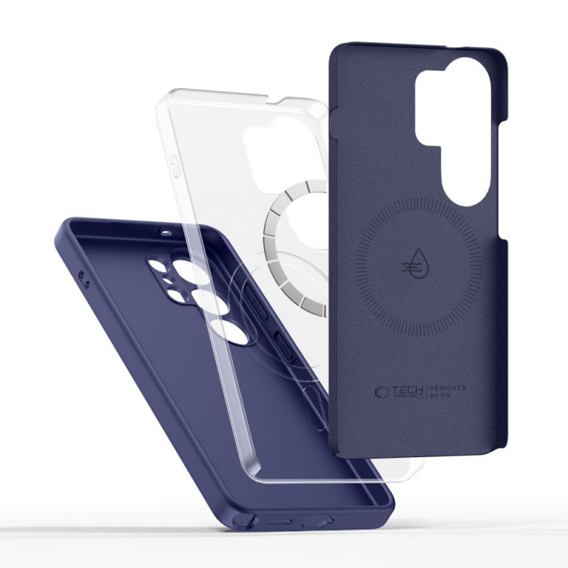 Tech-Protect Silicone MagSafe Case for Samsung Galaxy S26 Ultra, Cobalt Violet