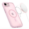 Tech-Protect Magmat MagSafe Case for Apple iPhone 16e / 17e, Soft Pink/clear