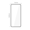 Tech-Protect Glass Fit+ Tempered Glass for Motorola Moto G57 / G57 Power / G67 Power (2 pcs), Black