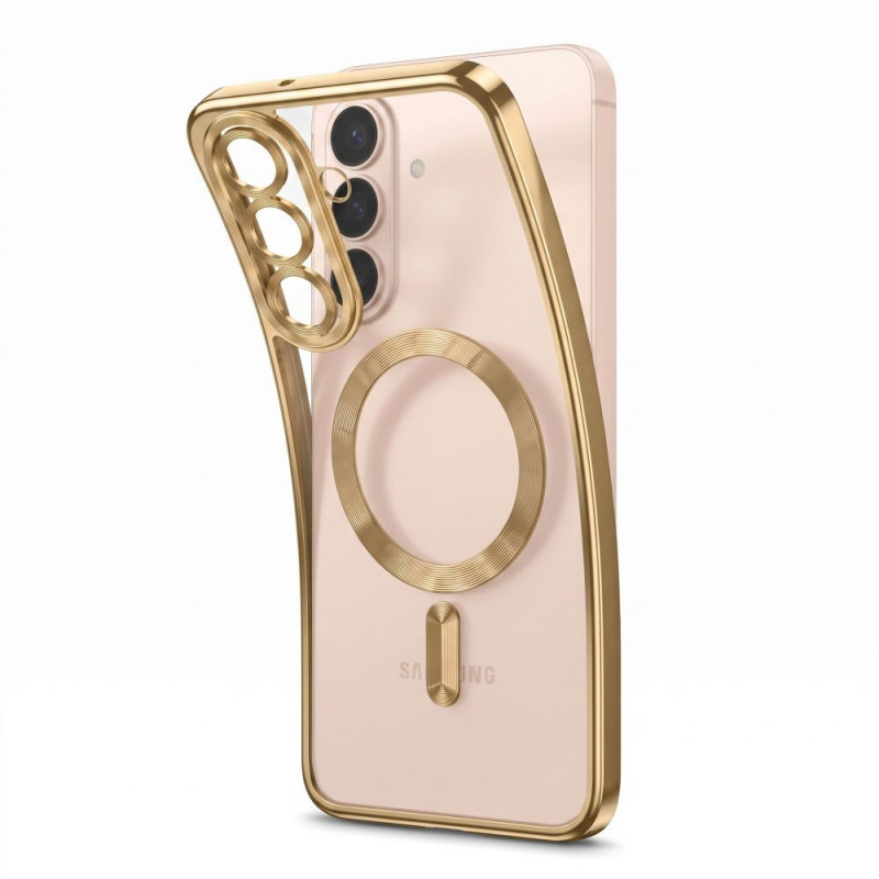 Tech-Protect MagFlex MagSafe Case Samsung Galaxy S26 FE Shiny Gold